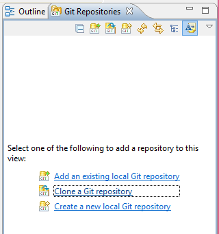 Clone a Git repository